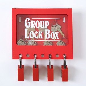Combination Safety Lockout Wall Mounted Group Lock Box GL-08