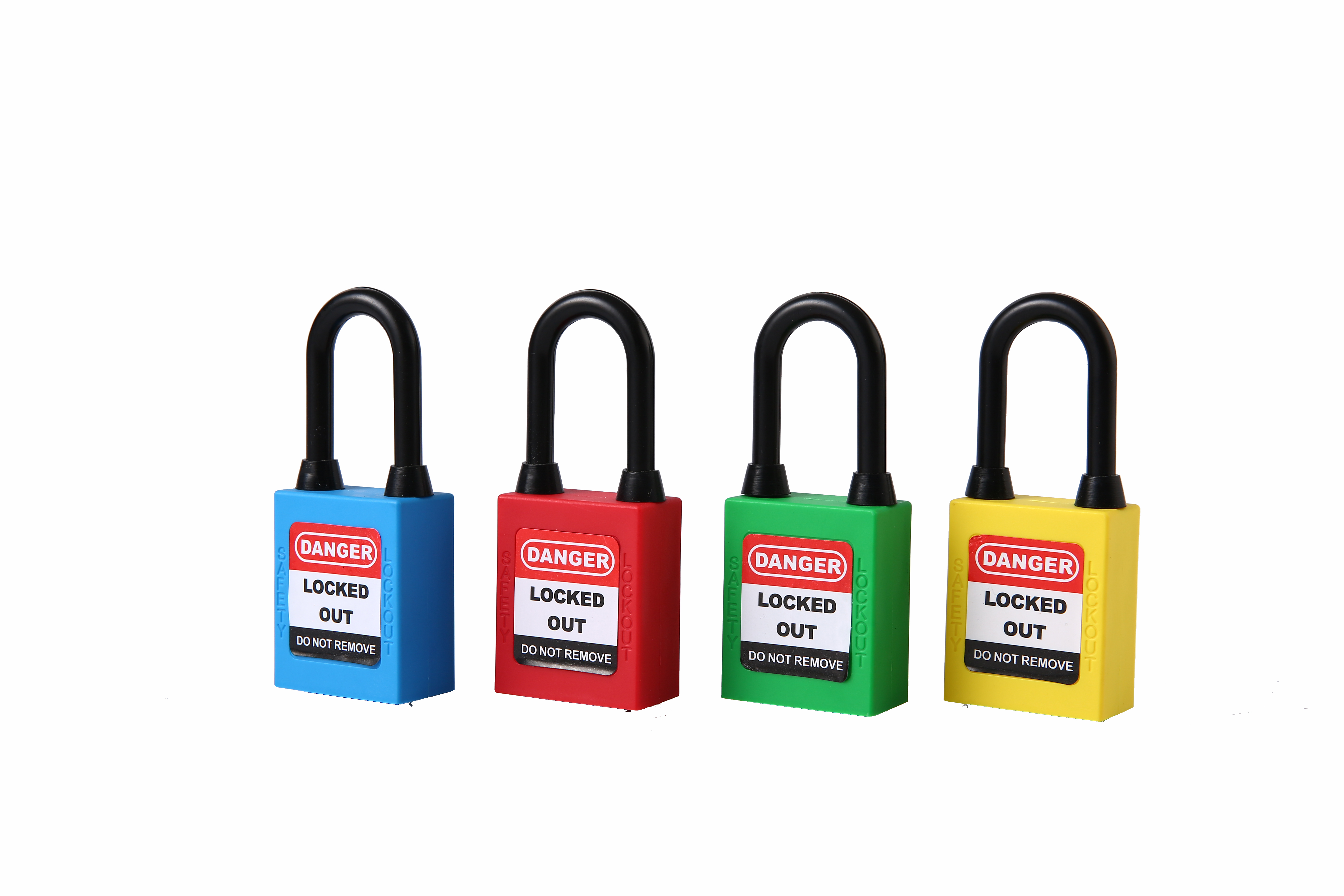 OEMODM Supplier Colourful ABS Nylon Insulation Dustproof and Waterproof Safety Loto Padlock