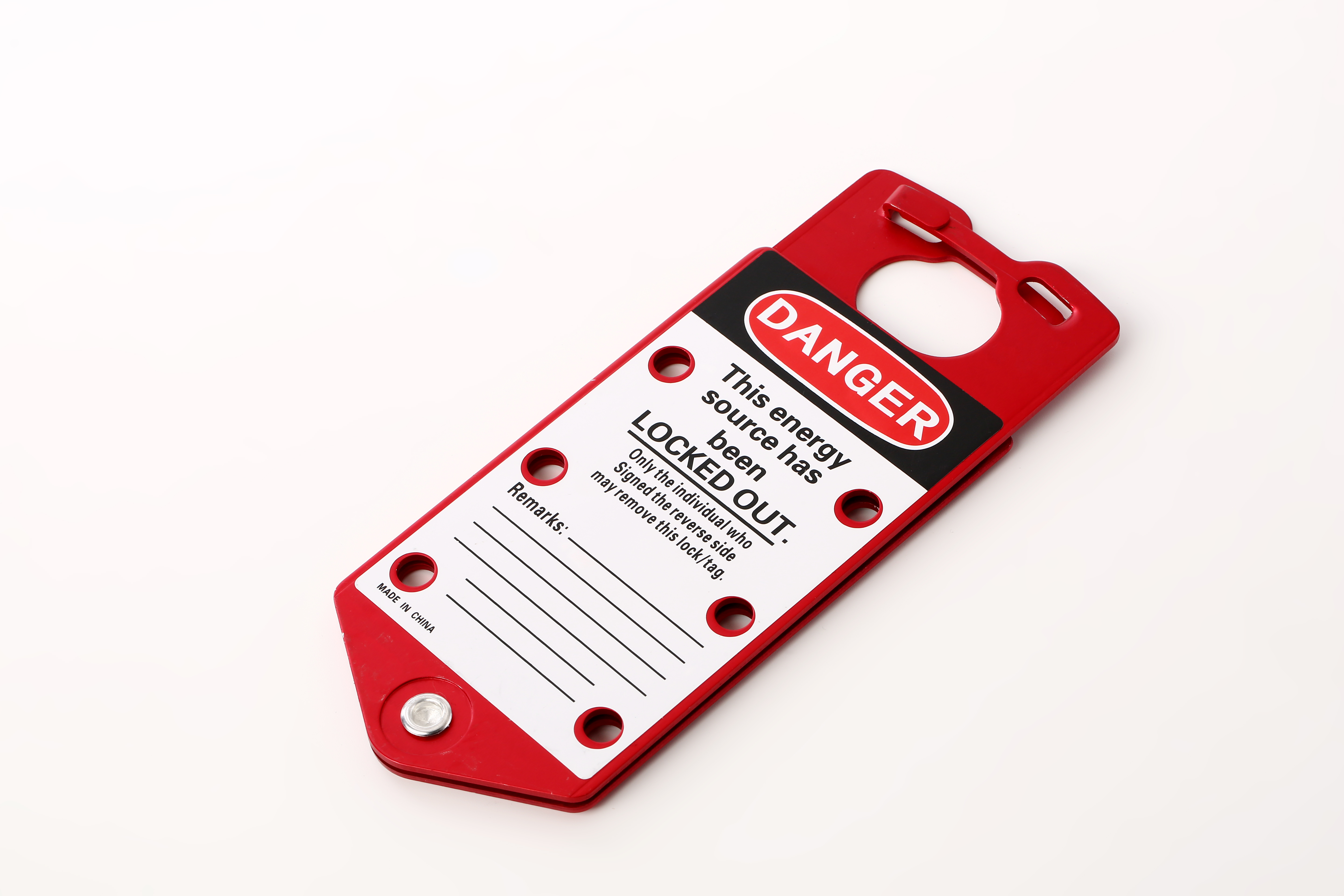 Hot sale Factory China Loto 6 Holes Aluminum Safety Lockout Hasp with Ce