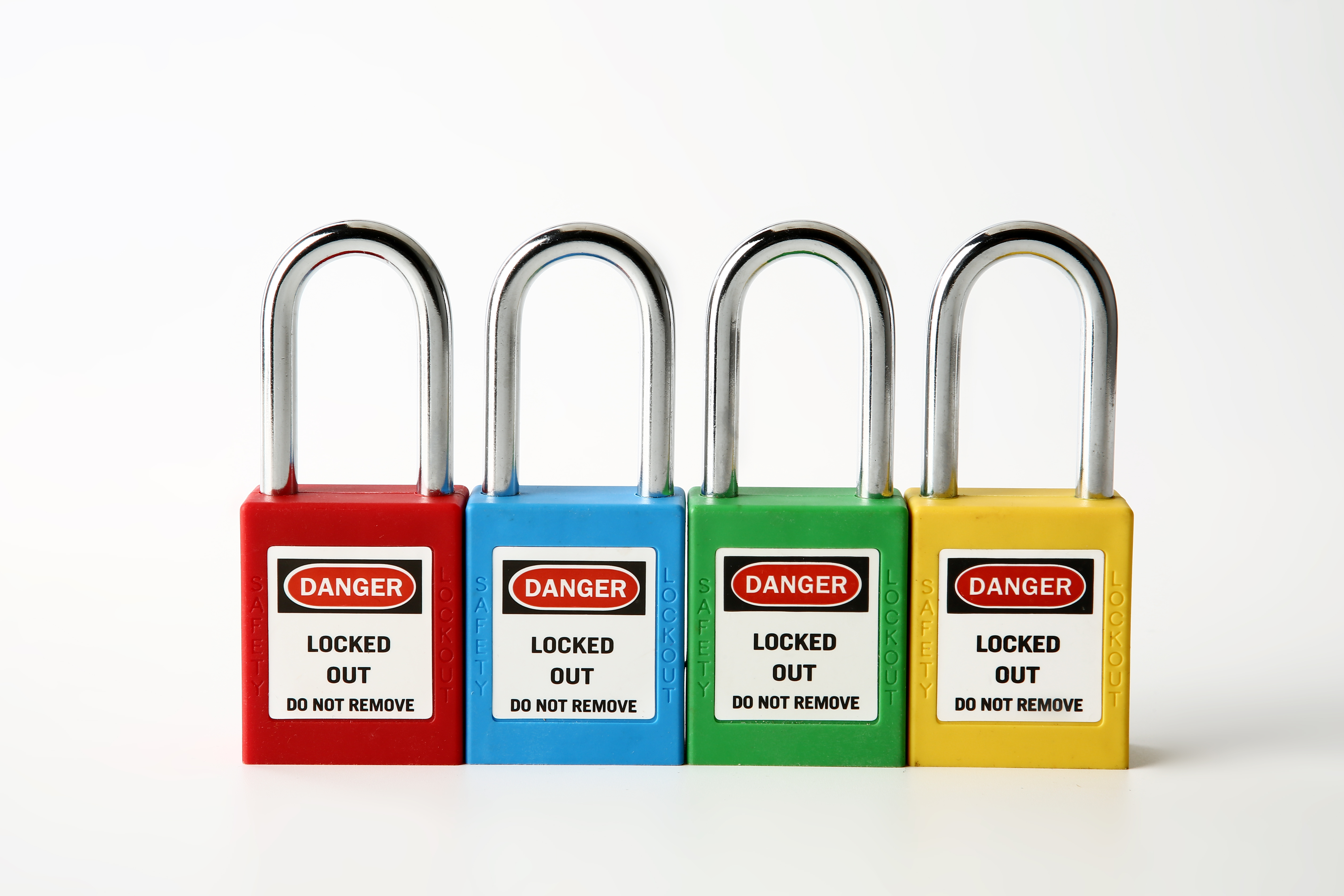 What factors affect the service life of safety padlocks?