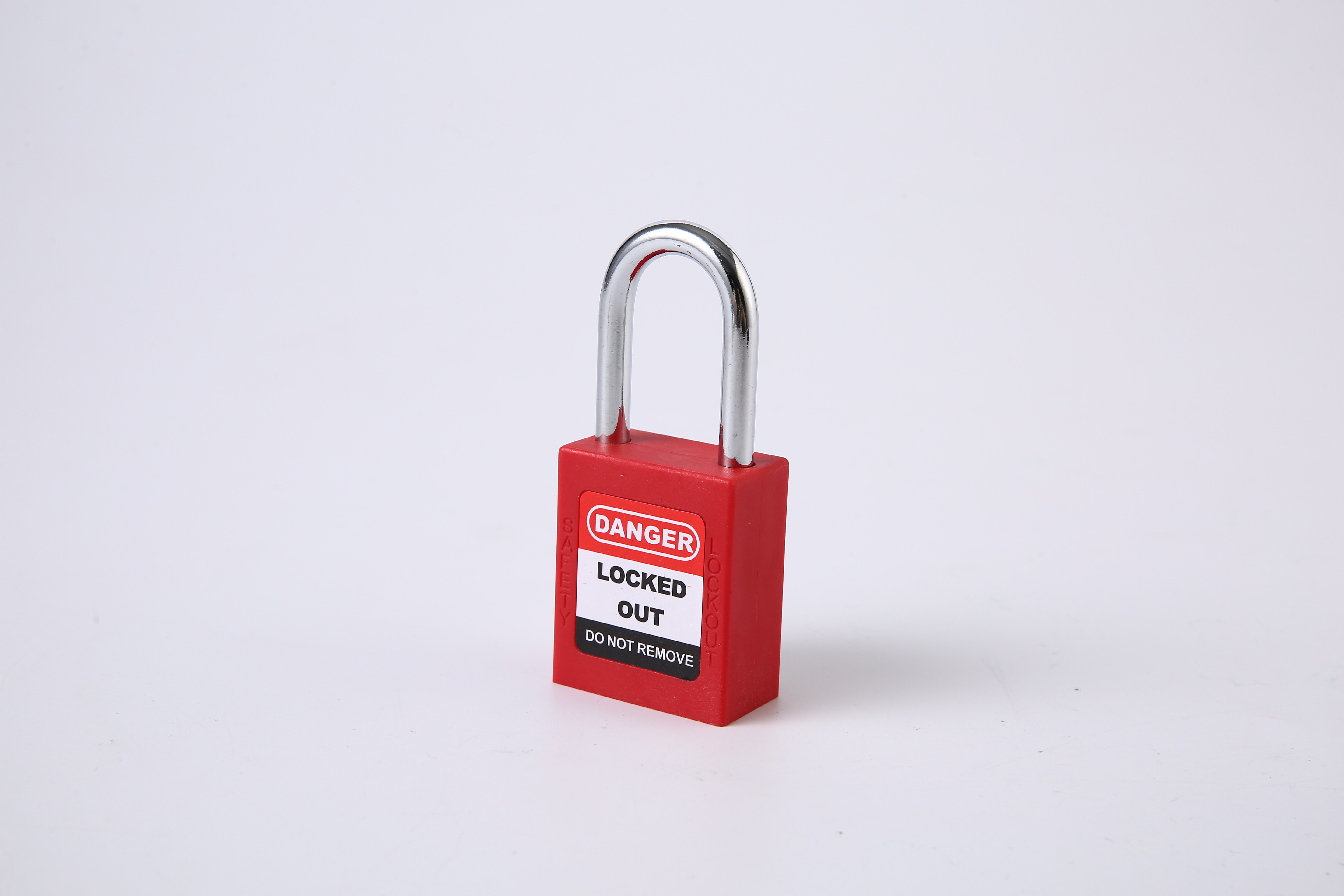 100% Original China Keyed Alike Hardened Chrome Steel Shackle Nylon Padlocks