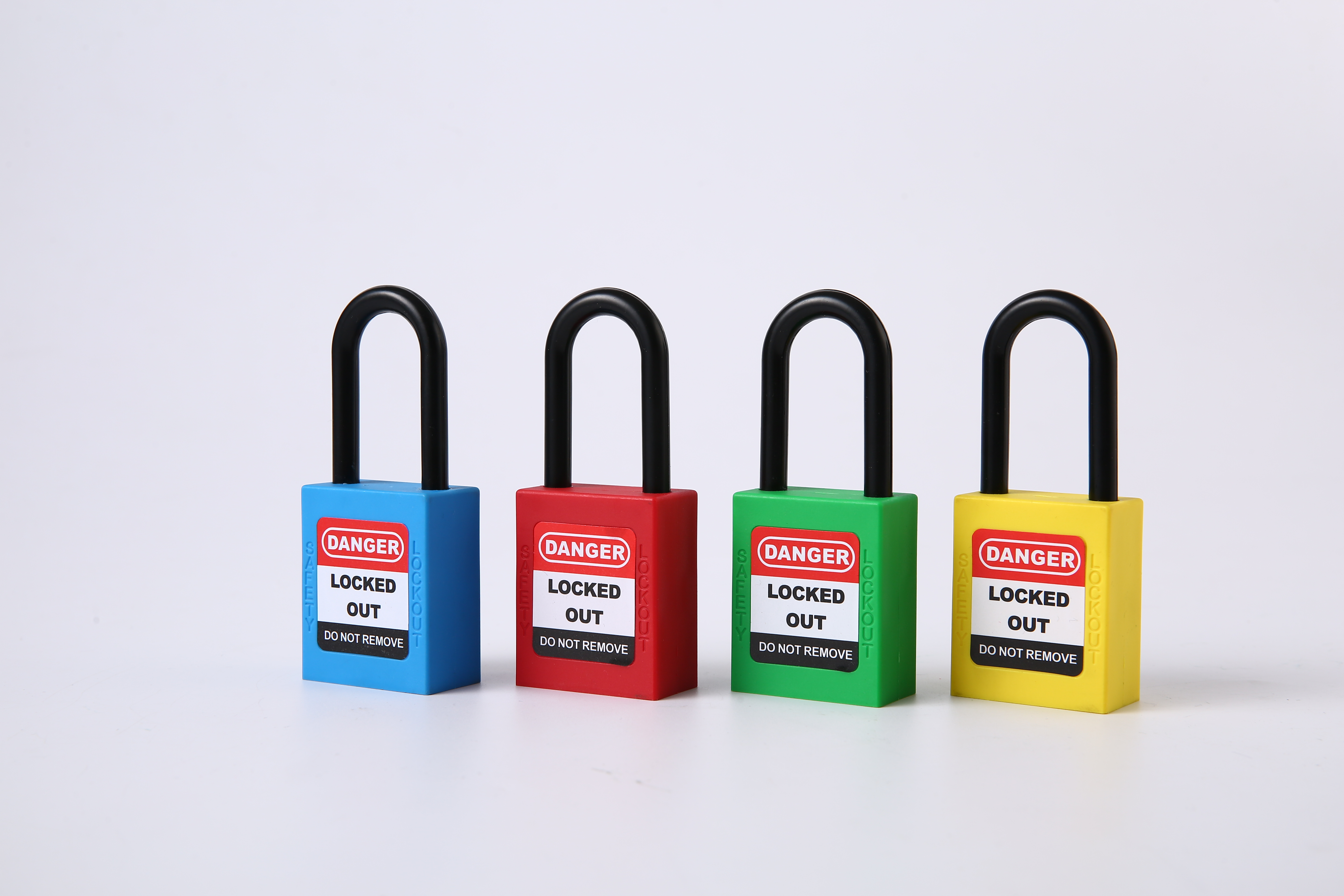 Reliable Supplier China Boyue Insulation Safety Padlock, 38mm Insulation Shackle, Diameter 6mm Safety Padlock